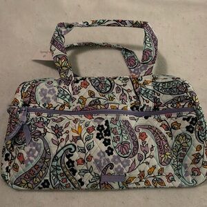 Vera Bradley Maddalena Paisley travel bag